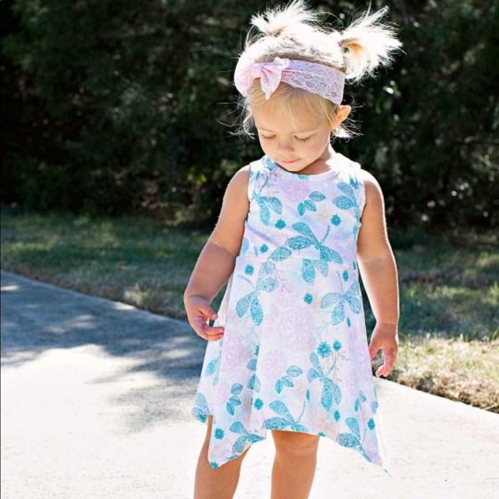 Dancing Dragonflies Handkerchief Dress